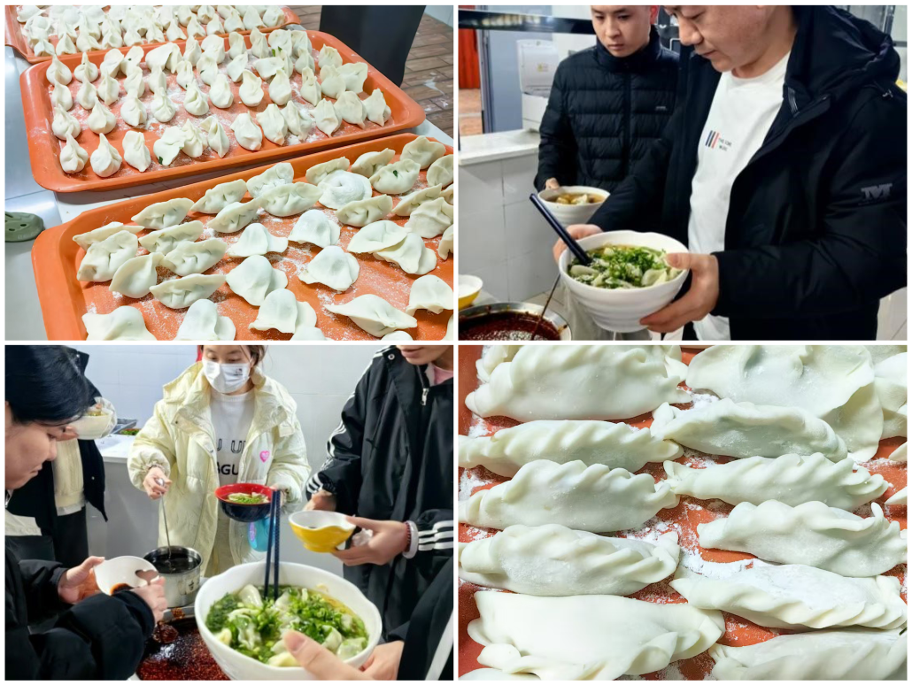 Hua Yi Microelectronics Organized Winter Solstice Dumpling Making Activity